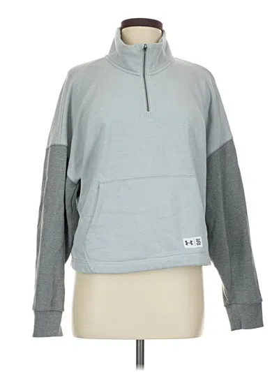 Pre-owned Under Armour Pullover Sweater In Gray