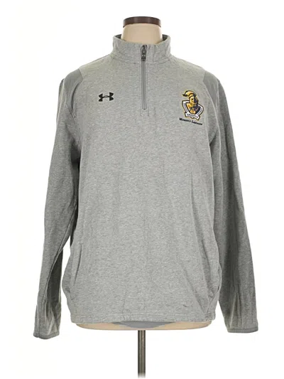 Pre-owned Under Armour Pullover Sweater In Gray