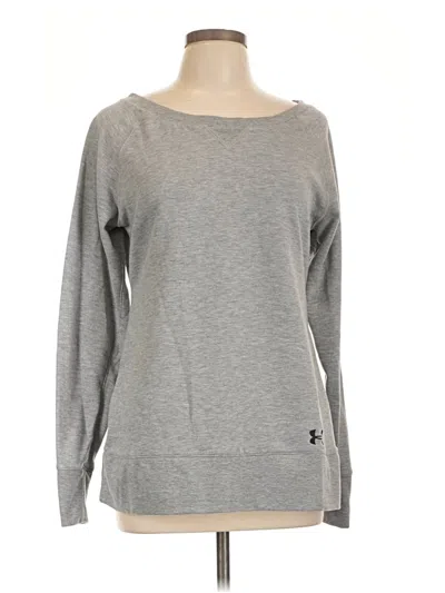 Pre-owned Under Armour Pullover Sweater In Gray