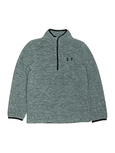 Pre-owned Under Armour Kids' Pullover Sweater In Green