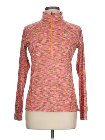 Pre-owned Under Armour Pullover Sweater In Orange