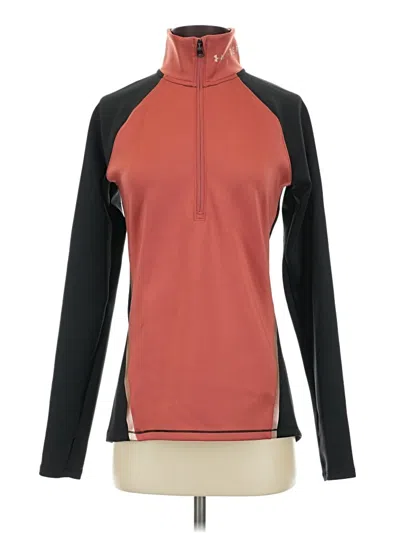 Pre-owned Under Armour Pullover Sweater In Orange