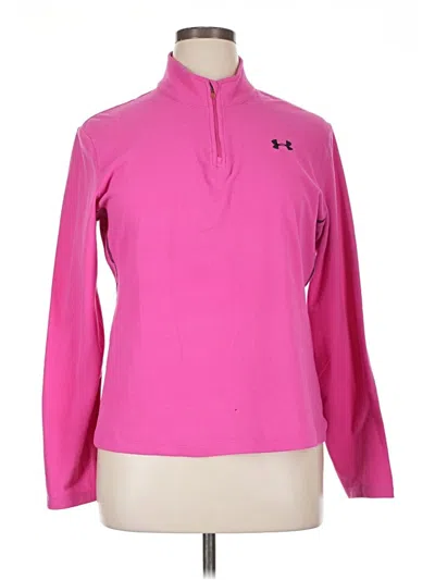 Pre-owned Under Armour Pullover Sweater In Pink