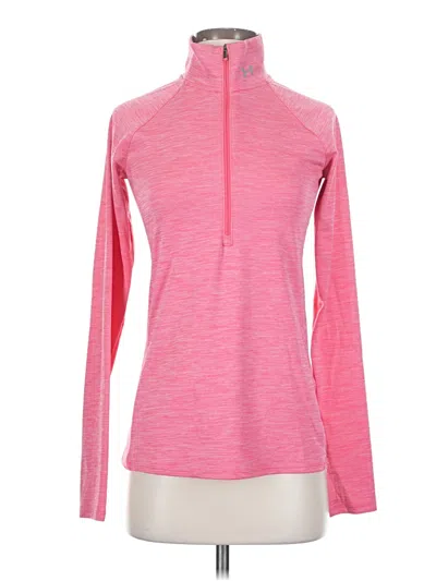 Pre-owned Under Armour Pullover Sweater In Pink