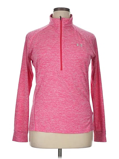 Pre-owned Under Armour Pullover Sweater In Pink