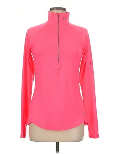 Pre-owned Under Armour Pullover Sweater In Pink