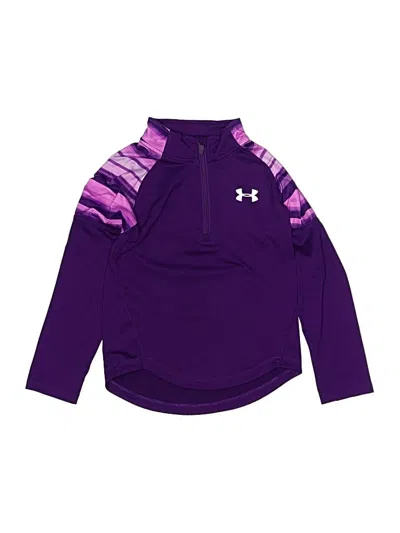 Pre-owned Under Armour Kids' Pullover Sweater In Purple