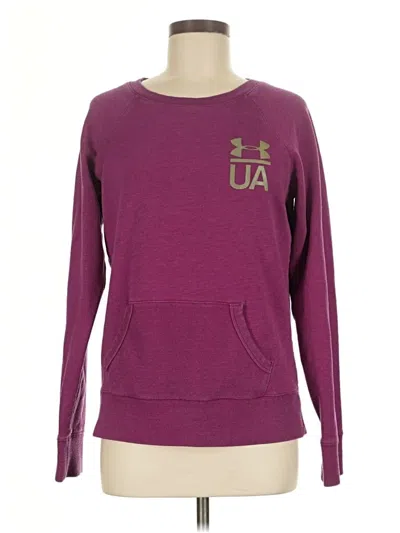 Pre-owned Under Armour Pullover Sweater In Purple