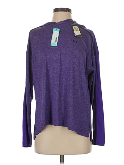 Pre-owned Under Armour Pullover Sweater In Purple