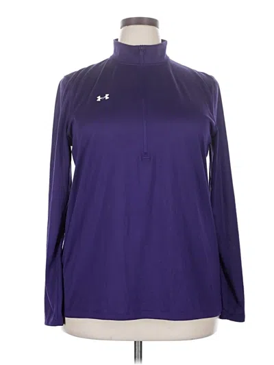 Pre-owned Under Armour Pullover Sweater In Purple