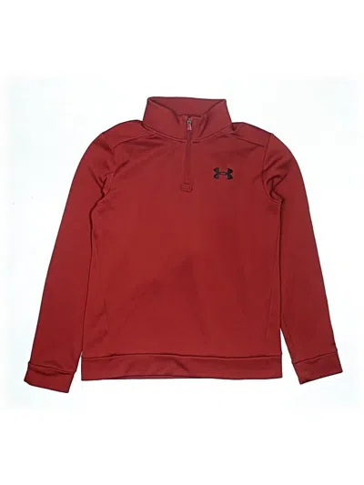 Pre-owned Under Armour Kids' Pullover Sweater In Red