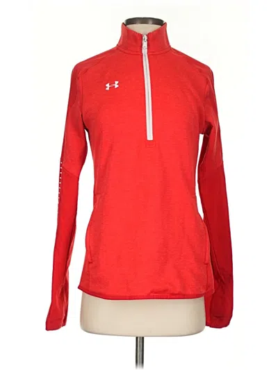 Pre-owned Under Armour Pullover Sweater In Red