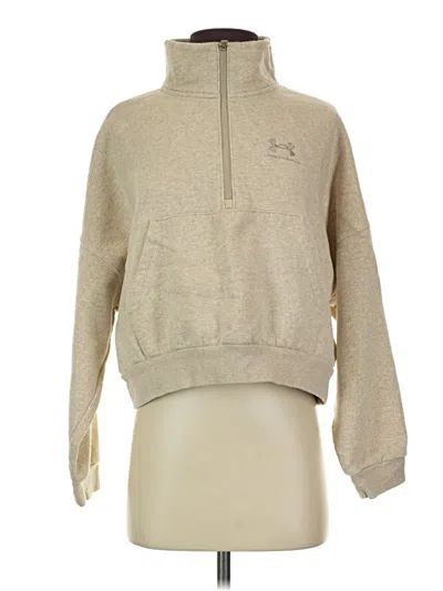 Pre-owned Under Armour Pullover Sweater In Tan