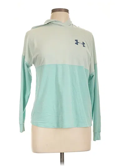 Pre-owned Under Armour Pullover Sweater In Teal