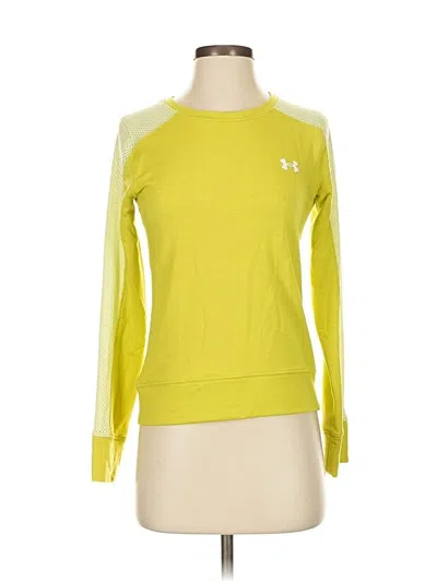 Pre-owned Under Armour Pullover Sweater In Yellow