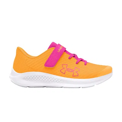 Pre-owned Under Armour Pursuit 3 Ac Ps 'big Logo - Nova Orange Rebel Pink' | Kid's Size 2.5