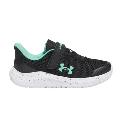 Pre-owned Under Armour Pursuit 4 Ac Ps 'black Comet Green' | Kid's Size 1