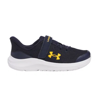 Pre-owned Under Armour Pursuit 4 Ac Ps 'midnight Navy Campus Gold' | Blue | Kid's Size 12.5