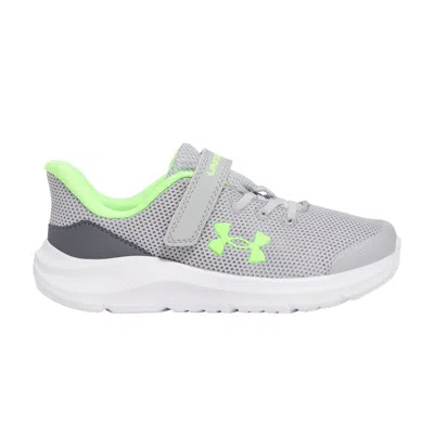 Pre-owned Under Armour Pursuit 4 Ac Ps 'mod Grey Hyper Green' | Kid's Size 3 In Gray