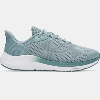 Under Armour Pursuit 4 Big Logo Women's Running Shoes Serpentine In Green