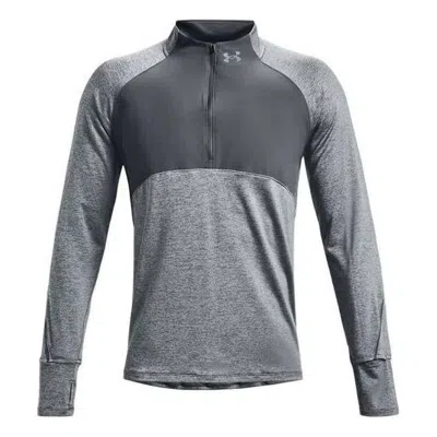 Under Armour Qualifier Run 2.0 1/2 Zip Sweatshirt 'pitch Grey' In Gray