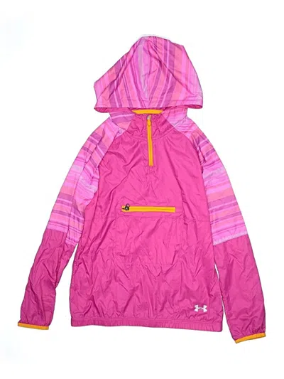 Pre-owned Under Armour Kids' Raincoat In Pink
