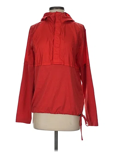 Pre-owned Under Armour Raincoat In Red