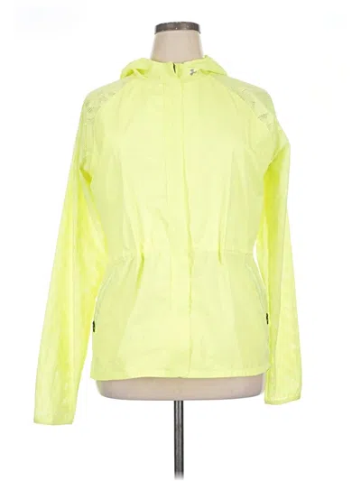 Pre-owned Under Armour Raincoat In Yellow