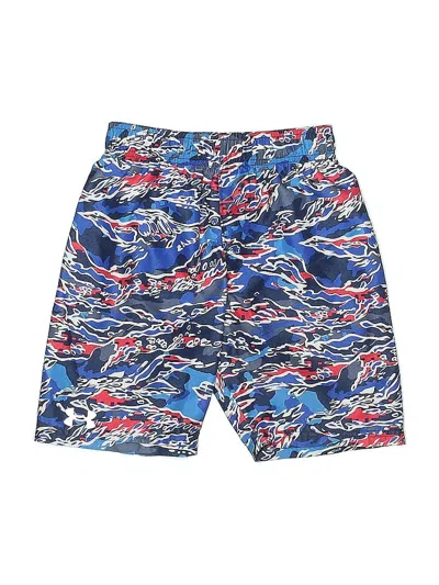 Pre-owned Under Armour Kids' Rash Guard In Blue