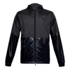 Under Armour Recover Legacy Hoodie Jacket 'black Purple' In Blue