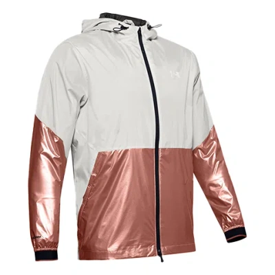 Under Armour Recover Legacy Windbreaker Jacket 'white Rose Gold'