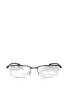 Under Armour Rectangle-frame Glasses In Black