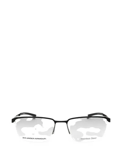 Under Armour Rectangle-frame Glasses In Black