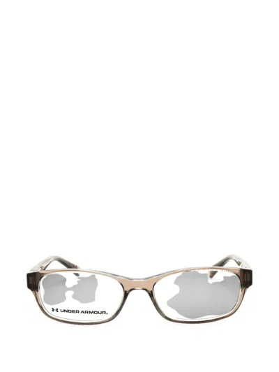 Under Armour Rectangle-frame Glasses In Neutral
