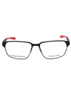 Under Armour Rectangular Men's Eyeglasses In Black