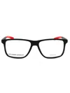 Under Armour Rectangular Men's Eyeglasses In Black