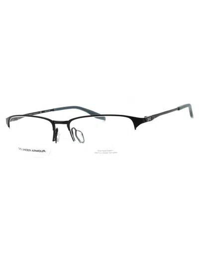 Under Armour Rectangular Men's Eyeglasses Ua 5047/g In Black