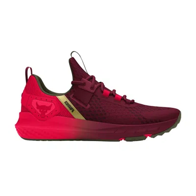 Pre-owned Under Armour Red One X Project Rock Bsr 4 'cardinal' | Men's Size 14