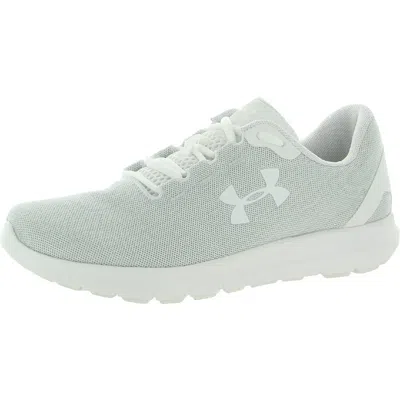 Under Armour Remix Womens Performance Fitness Running Shoes In White