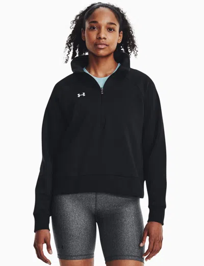 Under Armour Rival Fleece 1/2 Zip In Black