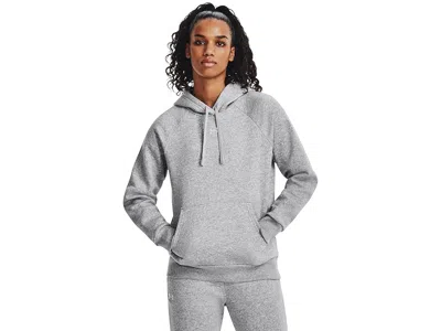Under Armour Rival Fleece Hoodie In Gray