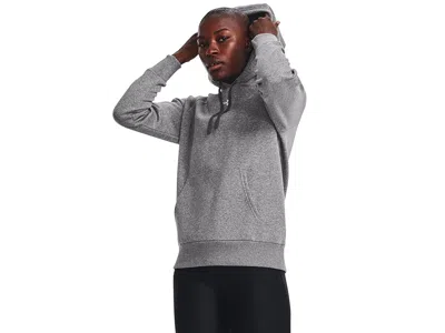 Under Armour Rival Fleece Hoodie In Gray
