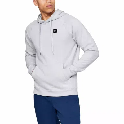 Under Armour Rival Fleece Hoodie In Gray In Neutral