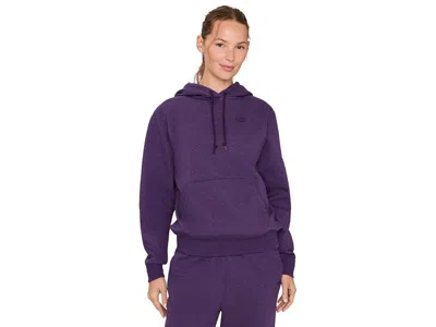 Under Armour Rival Fleece Hoodie Women's Clothing Purple Echo Light Heather/purple Echo: Md (us 8-10), Polyester