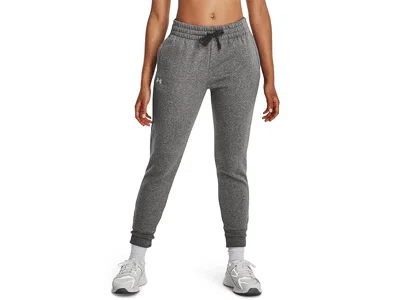 Under Armour Rival Fleece Joggers In Gray
