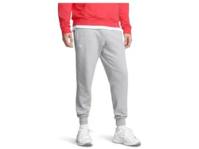 Under Armour Rival Fleece Joggers In Gray