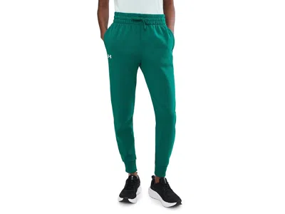 Under Armour Rival Fleece Joggers In Green
