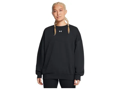 Under Armour Rival Fleece Oversized Crew In Multi