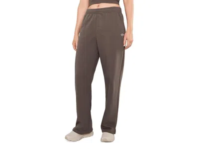 Under Armour Rival Fleece Straight Leg Pants Women's Casual Pants Peppercorn/white: 2xl (us 18) R, Cotton/polyest In Brown