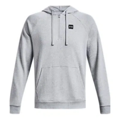 Under Armour Rival Fleece  Zip Hoodie 'light Grey' In Gray